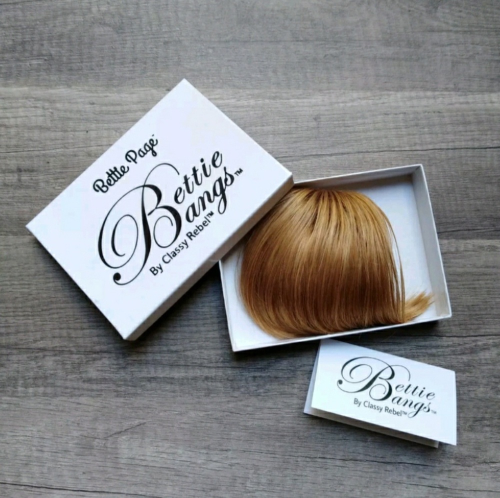 Classy Rebel Clip-In Bettie Page Bangs
